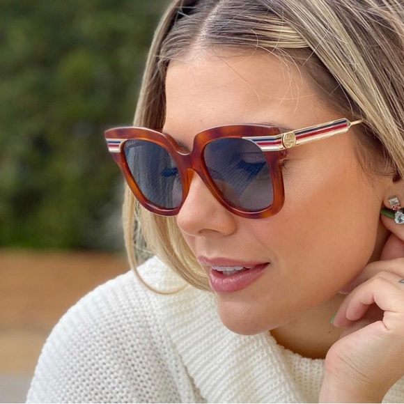 New 💯 Authentic Gucci GG0281S 006 50 Ladies Sunglasses - Picture 4 of 17